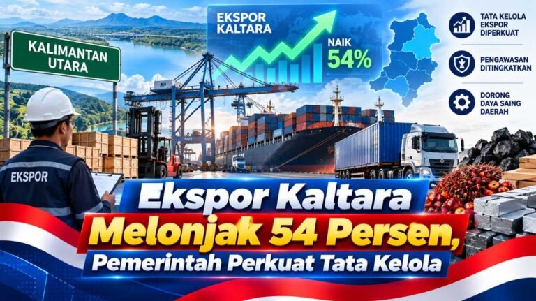 Ekspor Kaltara Tumbuh 54 Persen, Tata Kelola Ekspor Diperkuat dari Perbatasan